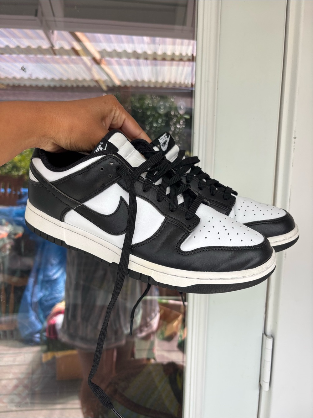Nike Dunk Men’s Black and White Low-Top Sneakers